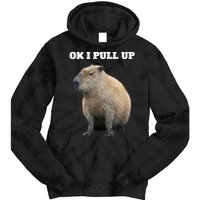 Ok I Pull Up Capybara Tie Dye Hoodie