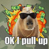 Ok I Pull Up Capybara Funny Meme Legacy Tie Dye Trucker Hat
