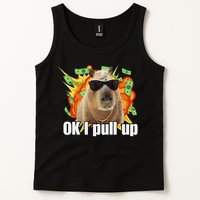 Ok I Pull Up Capybara Funny Meme Tank Top