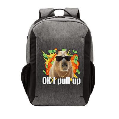 Ok I Pull Up Capybara Funny Meme Vector Backpack