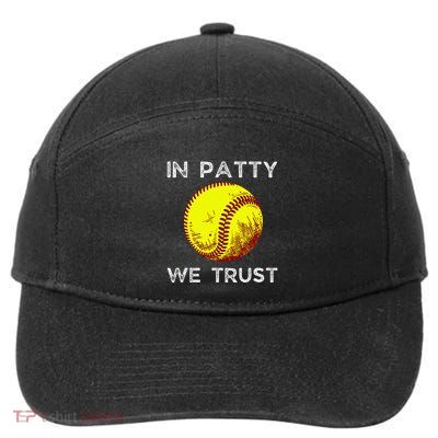 Oklahoma In Patty We Trust Softball Boomer 7-Panel Snapback Hat