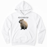 Ok I Pull Up Capybara Gift Funny Capybara Meme Ok I Pull Up Hoodie