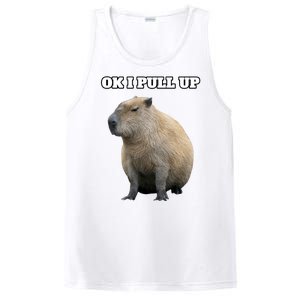 Ok I Pull Up Capybara Gift Funny Capybara Meme Ok I Pull Up PosiCharge Competitor Tank