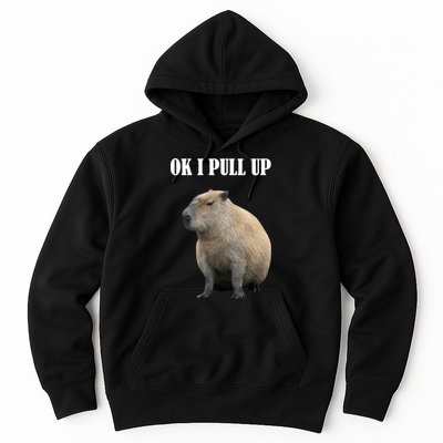 Ok I Pull Up Capybara Funny Hoodie