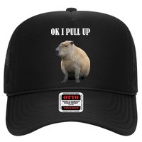 Ok I Pull Up Capybara Funny Hat