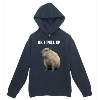 Ok I Pull Up Capybara Funny Urban Pullover Hoodie