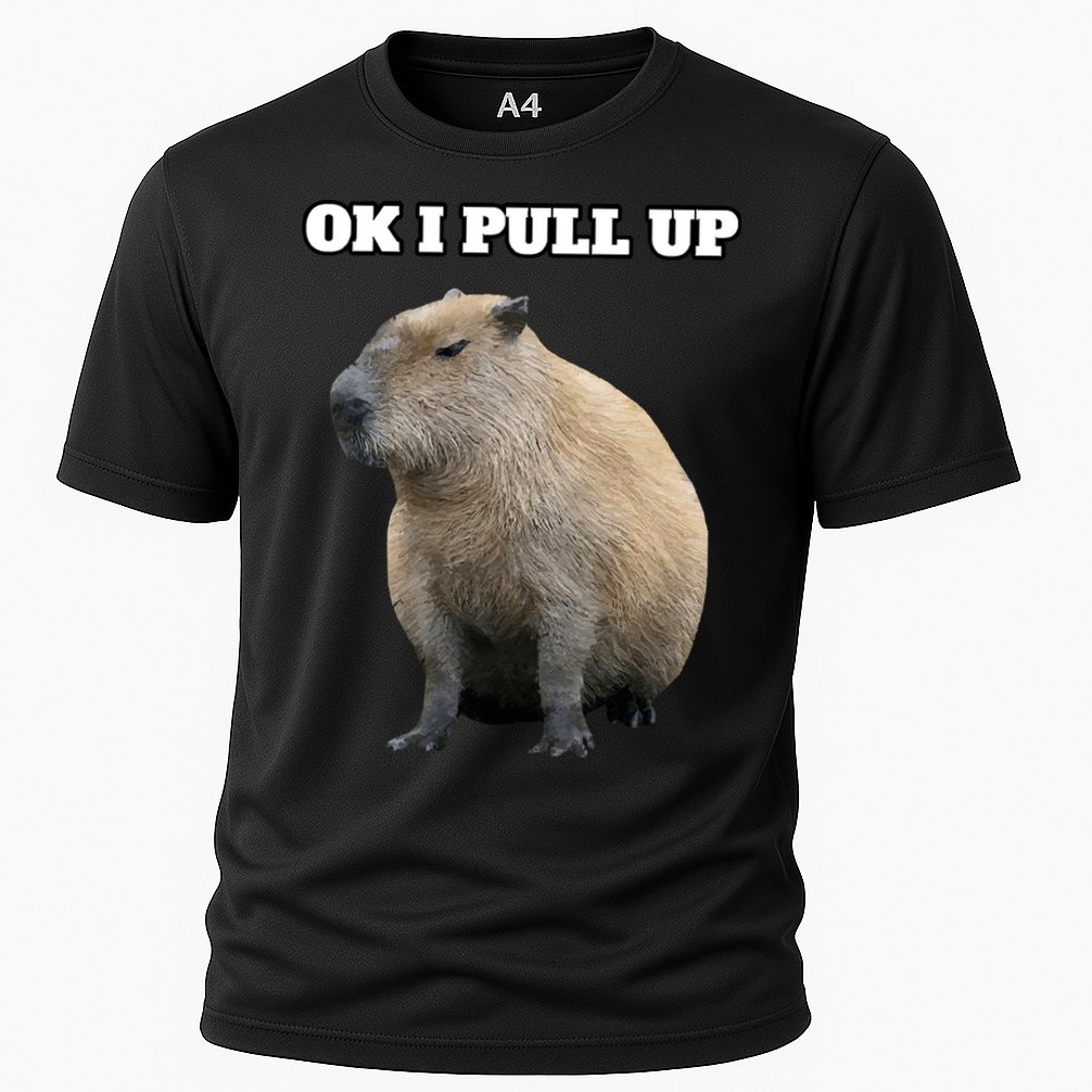 Ok I Pull Up Capybara Performance Shirt