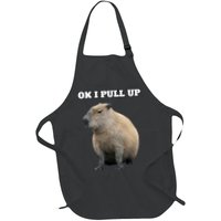 Ok I Pull Up Capybara Apron