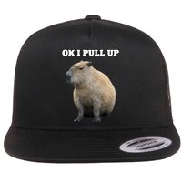 Ok I Pull Up Capybara Flatbill Hat