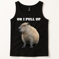 Ok I Pull Up Capybara Tank Top