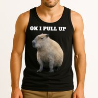 Ok I Pull Up Capybara Tank Top