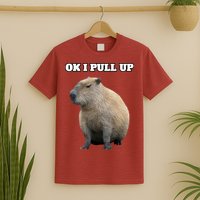 Ok I Pull Up Capybara T-Shirt