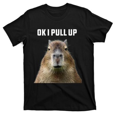 Ok I Pull Up Capybara T-Shirt