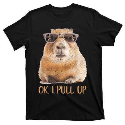 Ok I Pull Up Capybara T-Shirt