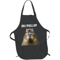 Ok I Pull Up Capybara Apron