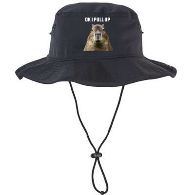 Ok I Pull Up Capybara Bucket Hat