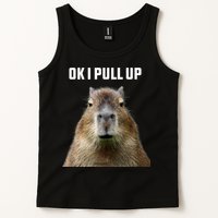 Ok I Pull Up Capybara Tank Top
