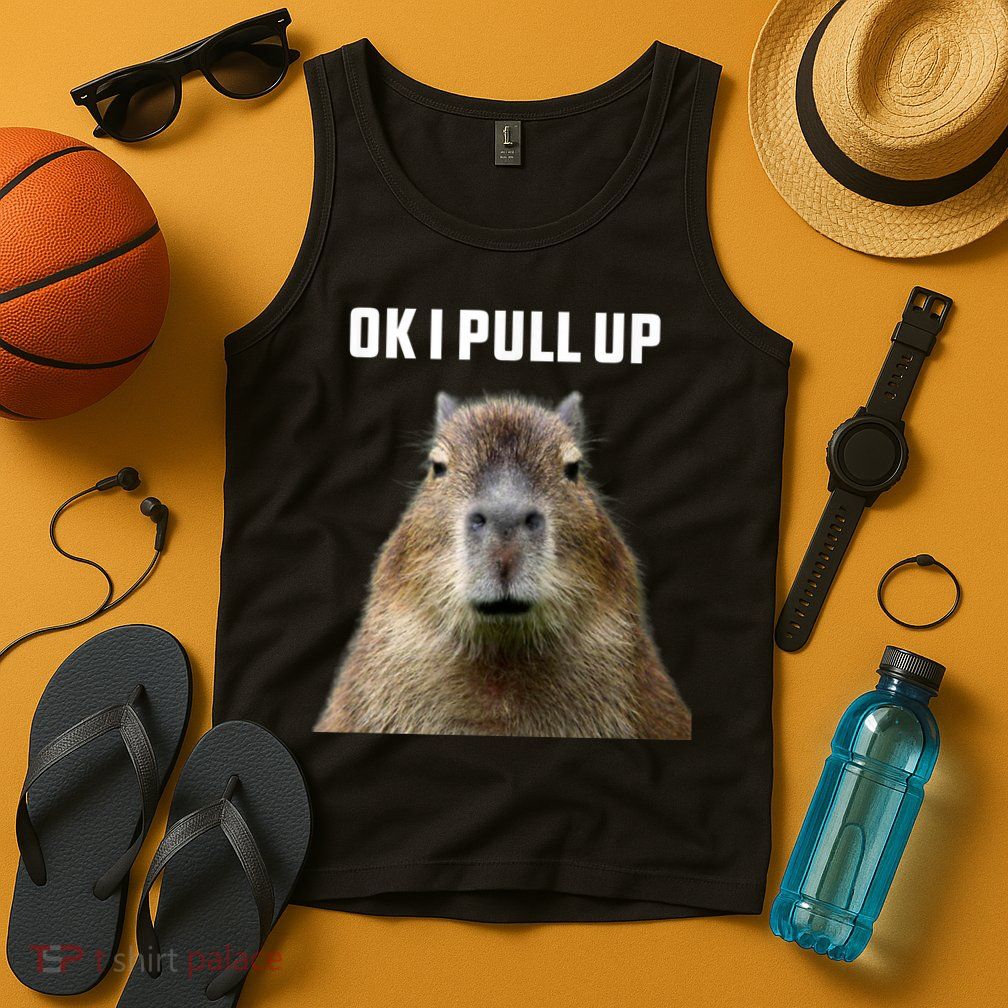 Ok I Pull Up Capybara Tank Top
