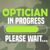 Optician in progress - Optometrist Legacy Tie Dye Trucker Hat