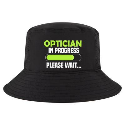 Optician in progress - Optometrist Cool Comfort Performance Bucket Hat