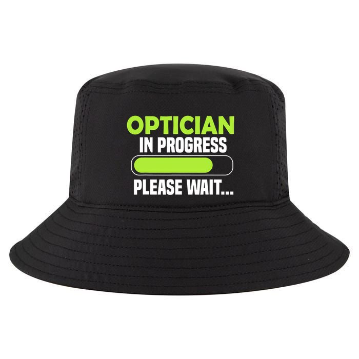 Optician in progress - Optometrist Cool Comfort Performance Bucket Hat