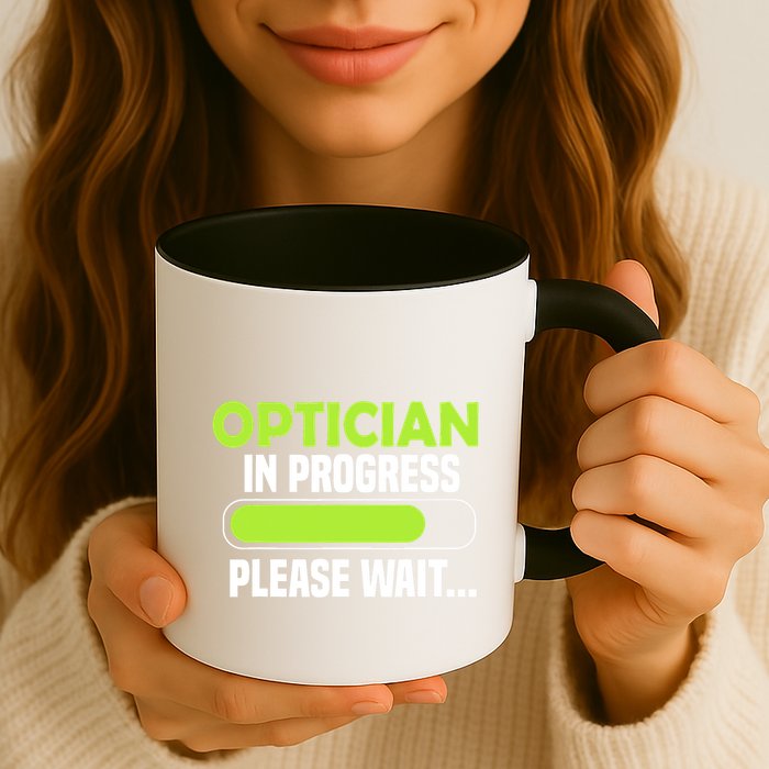 Optician in progress - Optometrist Mug