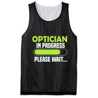 Optician in progress - Optometrist Mesh Reversible Basketball Jersey Tank