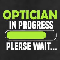 Optician in progress - Optometrist 25L Jumbo Tote