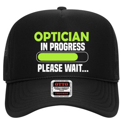 Optician in progress - Optometrist Trucker Hat
