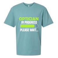 Optician in progress - Optometrist Sueded Cloud Jersey T-Shirt