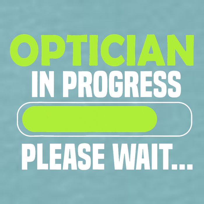 Optician in progress - Optometrist Sueded Cloud Jersey T-Shirt