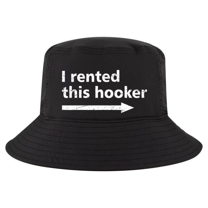 Offensive I Rented This Hooker Cool Comfort Performance Bucket Hat