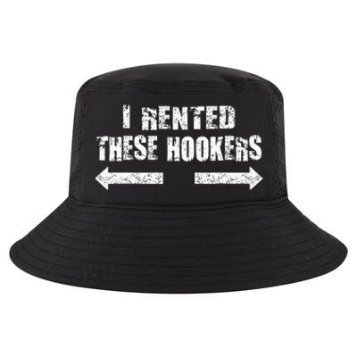 Offensive I Rented These Hookers Cool Comfort Performance Bucket Hat