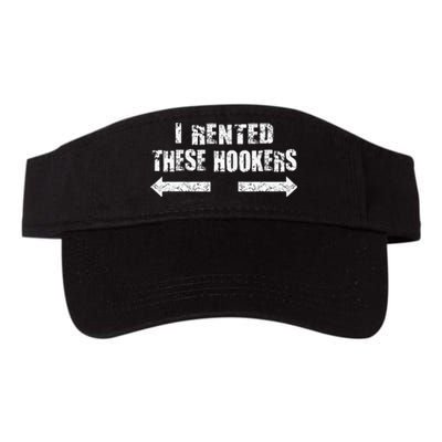 Offensive I Rented These Hookers Valucap Bio-Washed Visor