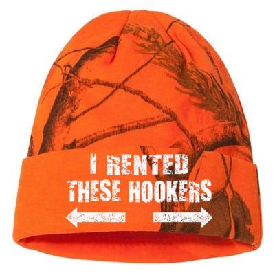 Offensive I Rented These Hookers Kati Licensed 12" Camo Beanie