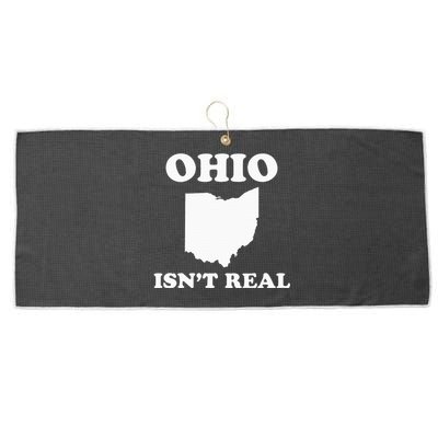 Ohio IsnT Real Large Microfiber Waffle Golf Towel