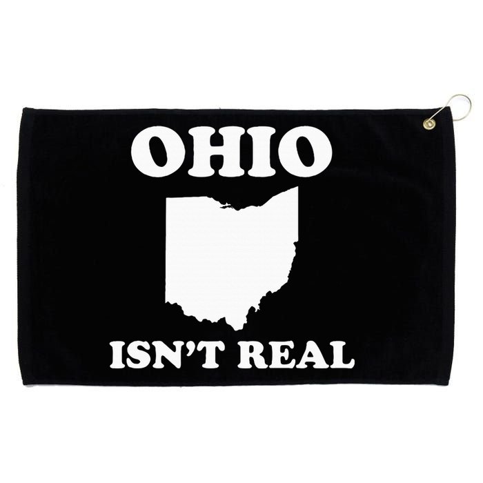 Ohio IsnT Real Grommeted Golf Towel