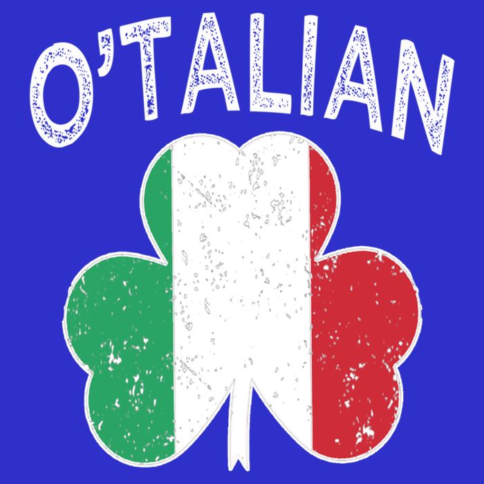 O'talian Italian St Patrick's Day Italia Flag Shamrock Gift Kids T-Shirt