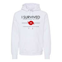 Official I Survived Hurricane Milton Stronger Together Premium Hoodie