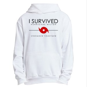 Official I Survived Hurricane Milton Stronger Together Urban Pullover Hoodie