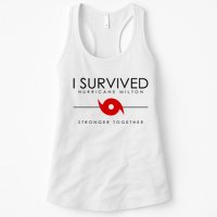 Official I Survived Hurricane Milton Stronger Together Womens Tank Top