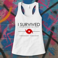 Official I Survived Hurricane Milton Stronger Together Womens Tank Top