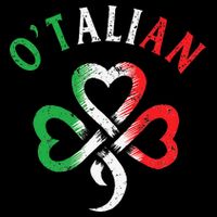 O'talian Italian St Patrick's Day Italia Flag Shamrock Hoodie