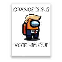 Orange Is Sus Vote Him Out Poster