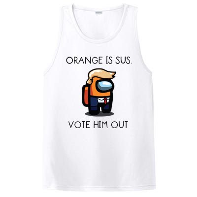 Orange Is Sus Vote Him Out PosiCharge Competitor Tank