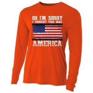 Oh IM Sorry I Thought This Was America Cooling Performance Long Sleeve Crew