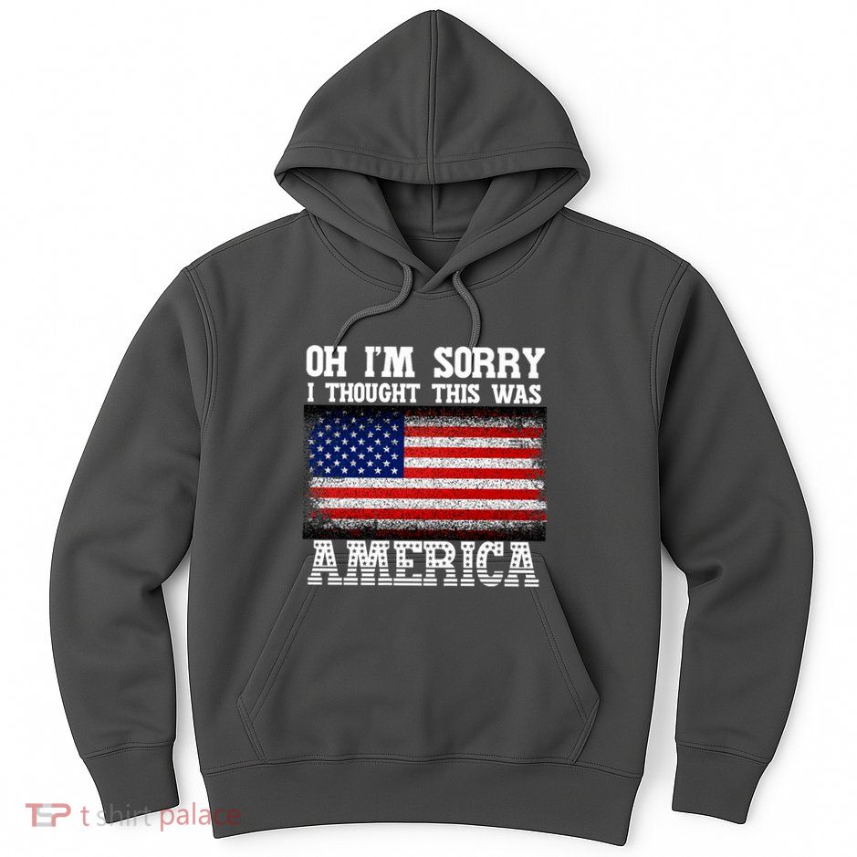Oh IM Sorry I Thought This Was America Hoodie