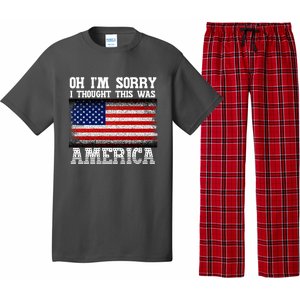 Oh IM Sorry I Thought This Was America Pajama Set