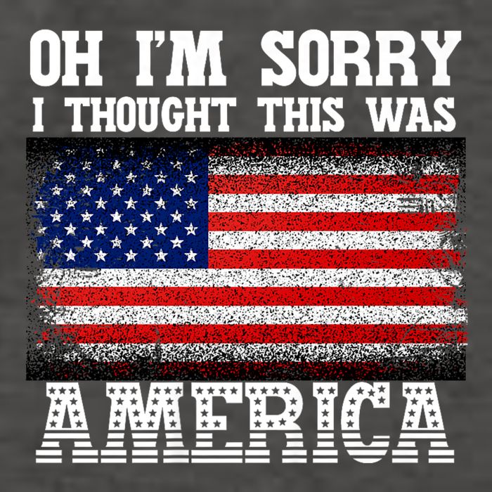 Oh IM Sorry I Thought This Was America Vector Backpack