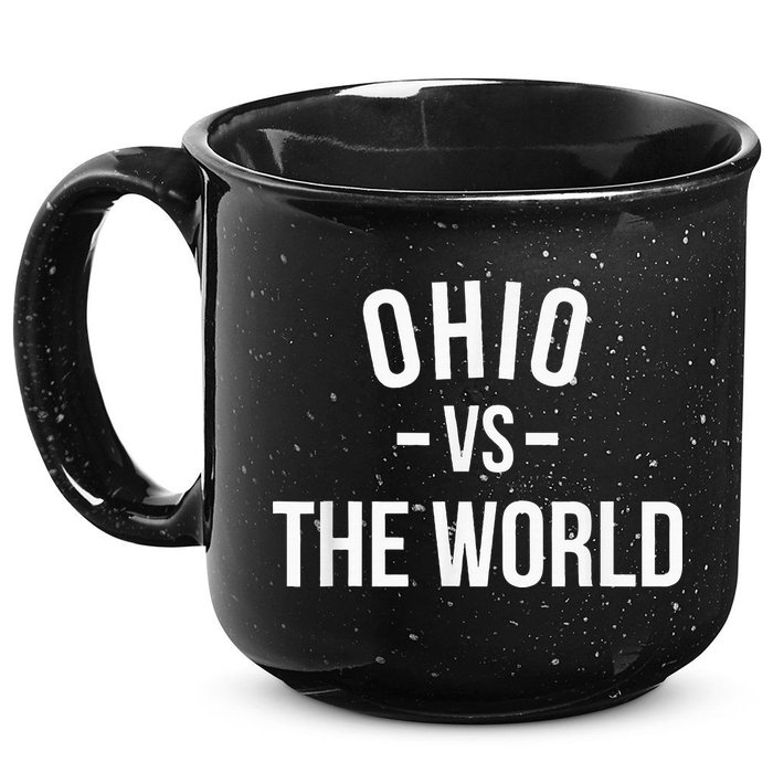 Ohio Is Taking Over The World Meme Ohio Vs The World 15oz Campfire Ceramic Mug